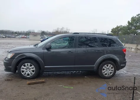 2018 Dodge Journey Se from USA, damaged, VIN 3C4PDCAB5JT497152